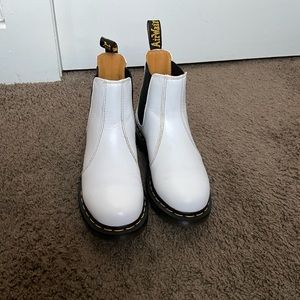 Dr. Martens 2976 Chelsea Boots White Size UK 4 US 6 EU 37